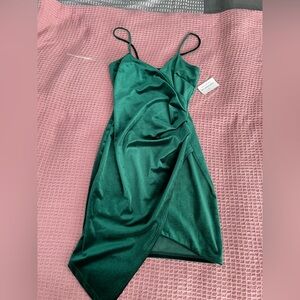NWT, Emerald Velvet Dress by Windsor, Small fits like XSmall